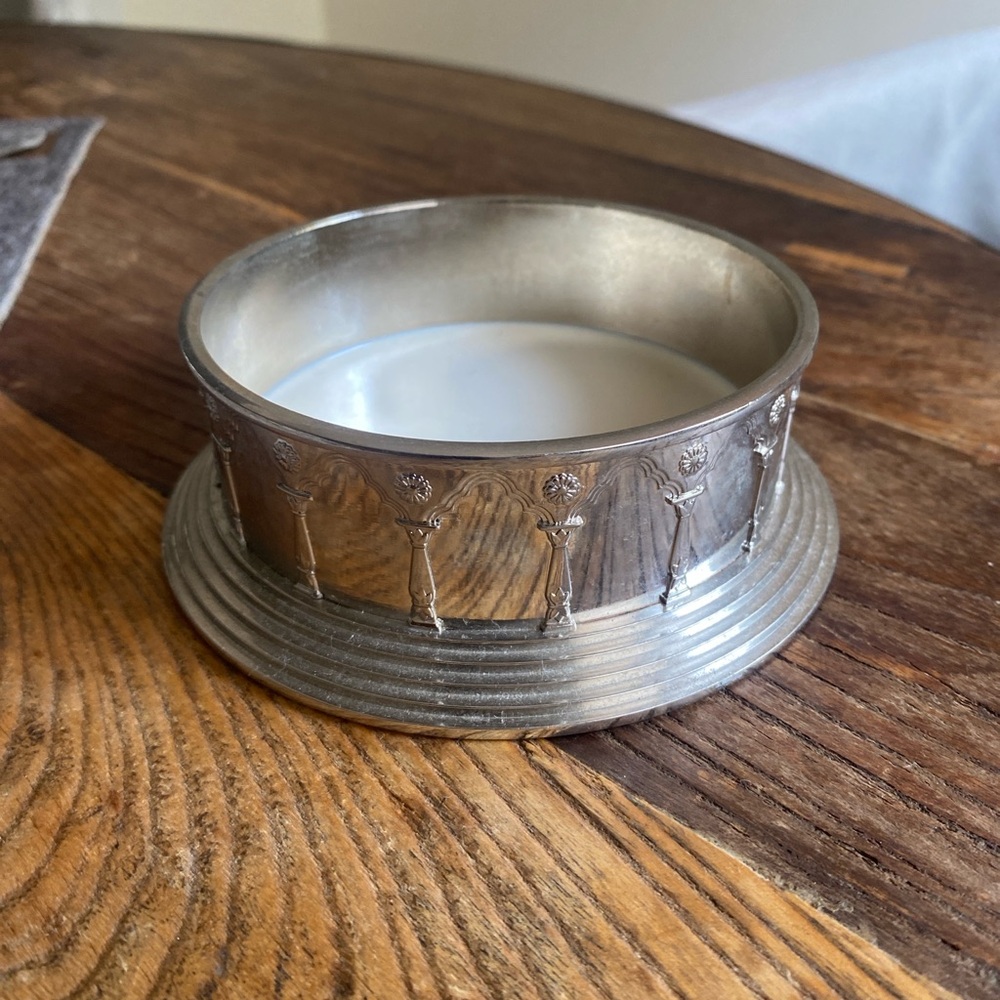 Michael Aram Silver Decorative Candle/Wine Holder